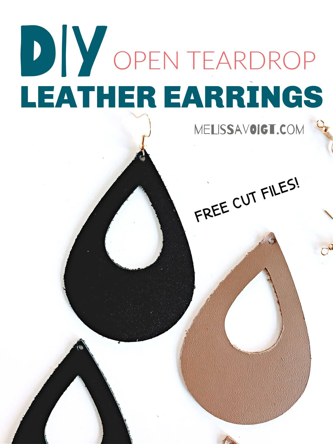 Free svg faux leather earrings sale